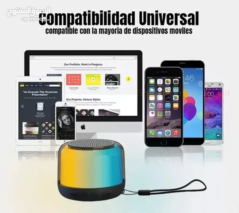 سماعات Wireless لجميع التلفونات واجهزة التابلت والكمبيوتر صوت نقي جودة  عالية من Vidvie