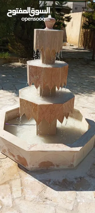 عرض على نوافير وشلالات وبابكيو حواض زريعه جميع انواع الحجر البناء والديكورات