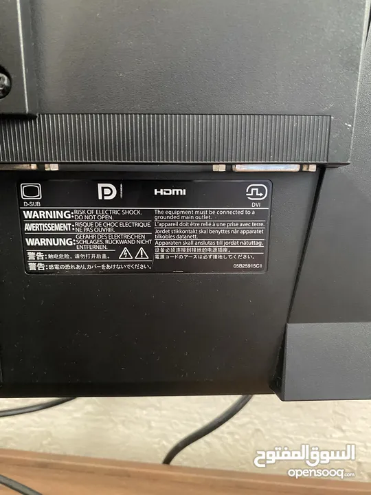 شاشة75EIZO هيرتز مستعملة اقل من سنة  بحالة شبة جديدة يوجد فيها خيارات كثيرة  السعر 270 شيكل الخليل