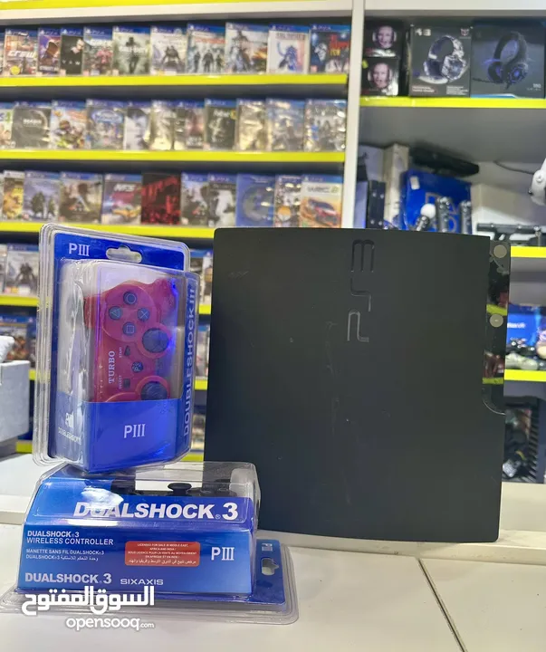 بلايستيشن 3 مع كفاله PS3 بافضل الاسعار