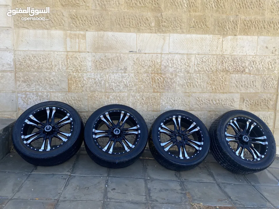 جنطات مع كوشوك قياس /255/20 بركب  على للبكبات  والجباات