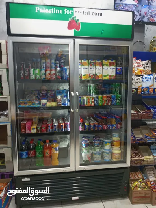 تلاجة بابين وفريزر وكاله للبيع