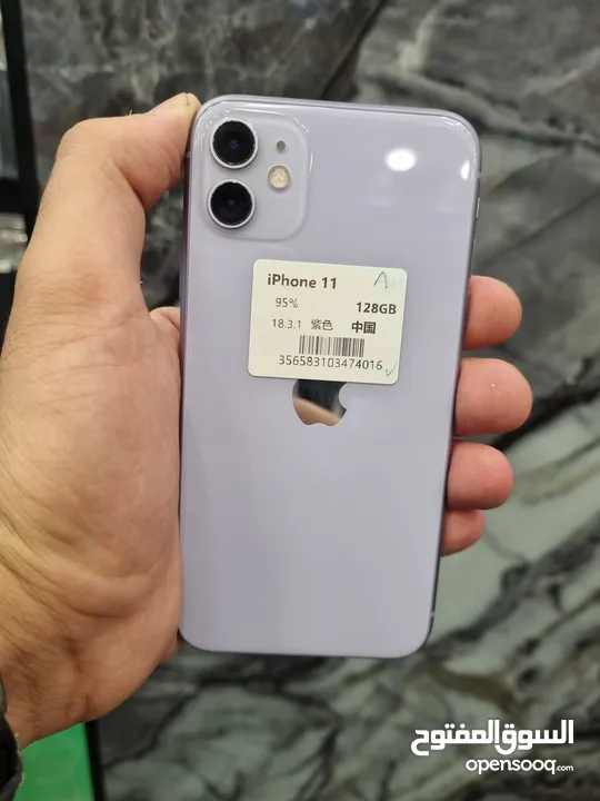 Iphon 11 //128G/فوق ال 90 // وكالة ولا خدش مكفول شهر