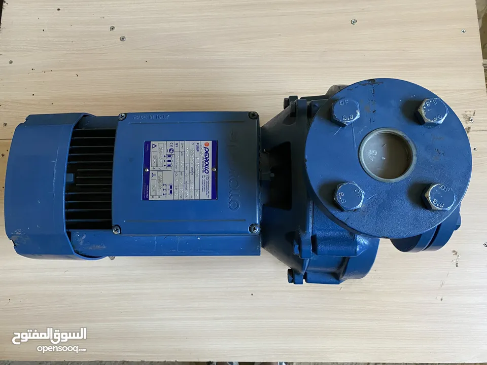 مضخه مياه 7.5 حصان 3 فاز  water pump 7.5 hp للبيع