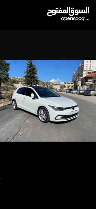 Golf Mk8 بويه شركة  فلللللللللللل مسكرررررررر مع بانوراما بحاله الوكاله