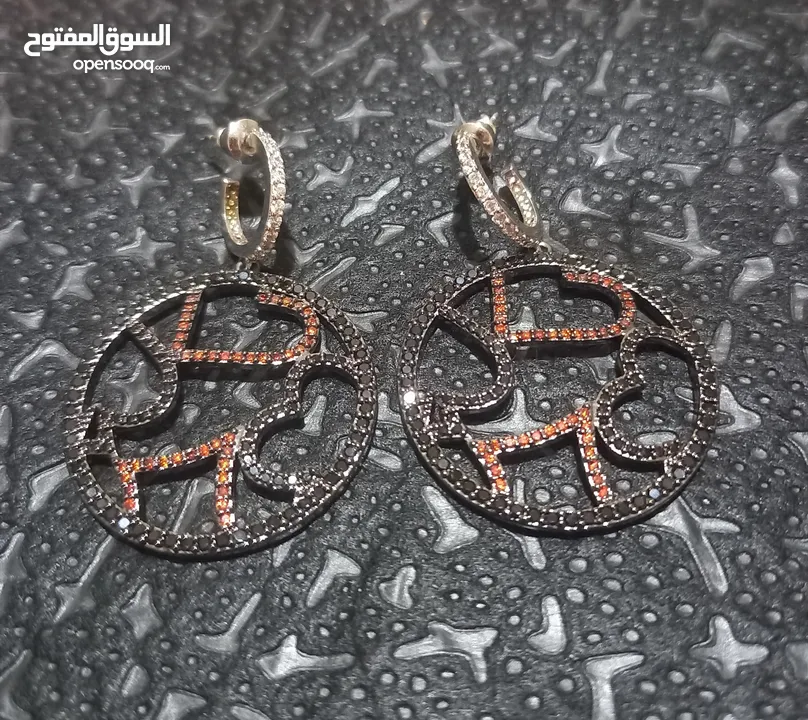 سوار لؤلؤ طبيعي زراعي Handmade خواتم فضة