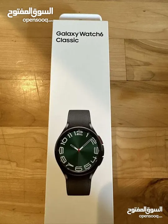 galaxy watch 6 classic 47mm عرض حصري