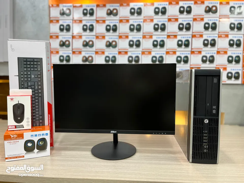 أجهزة كمبيوتر كامله بحالة الوكالة i5 مع شاشة جديده