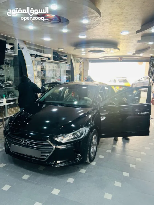 (بيع او بدل) Hyundai Elantra GLS 18/19