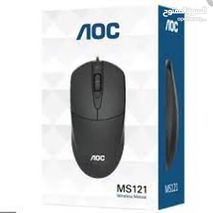 mouse AOC MS121 WIRED ماوس من او اه سي 1200 دبي اي واير