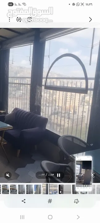 كوغي شوب ضمان شهري  مع كامل المعدت موقع مميز مع اطلاله رائعه