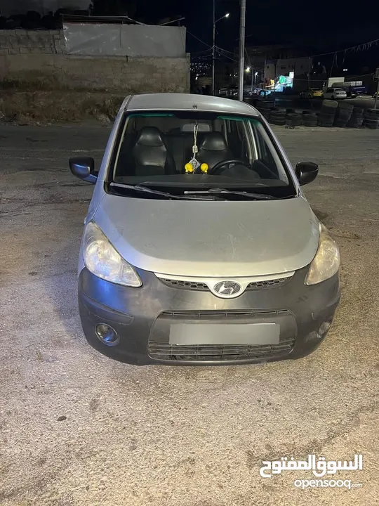 هيونداي i10 2009 قطارة بنزين لقطه وبسعر مغري جدا