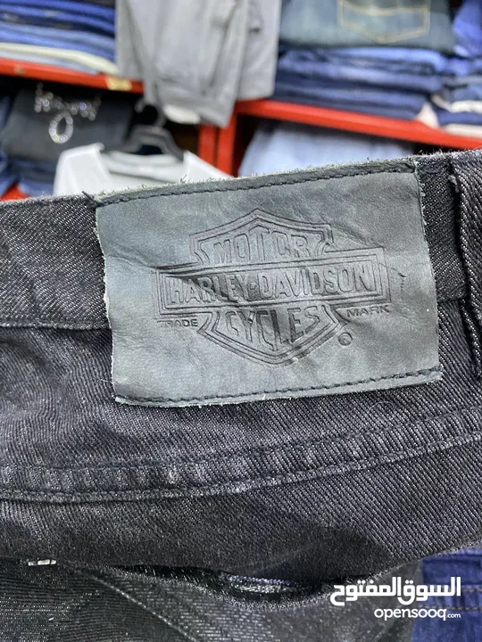 بنطلون Harley Davidson  size 32/34 شامل توصيل البنطلون قديم سعرو على المواقع الثانيه اغلى