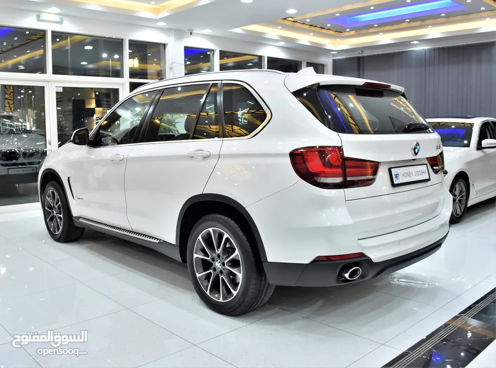 EXCELLENT DEAL for our BMW X5 xDrive35i ( 2015 Model ) in White Color GCC Specs