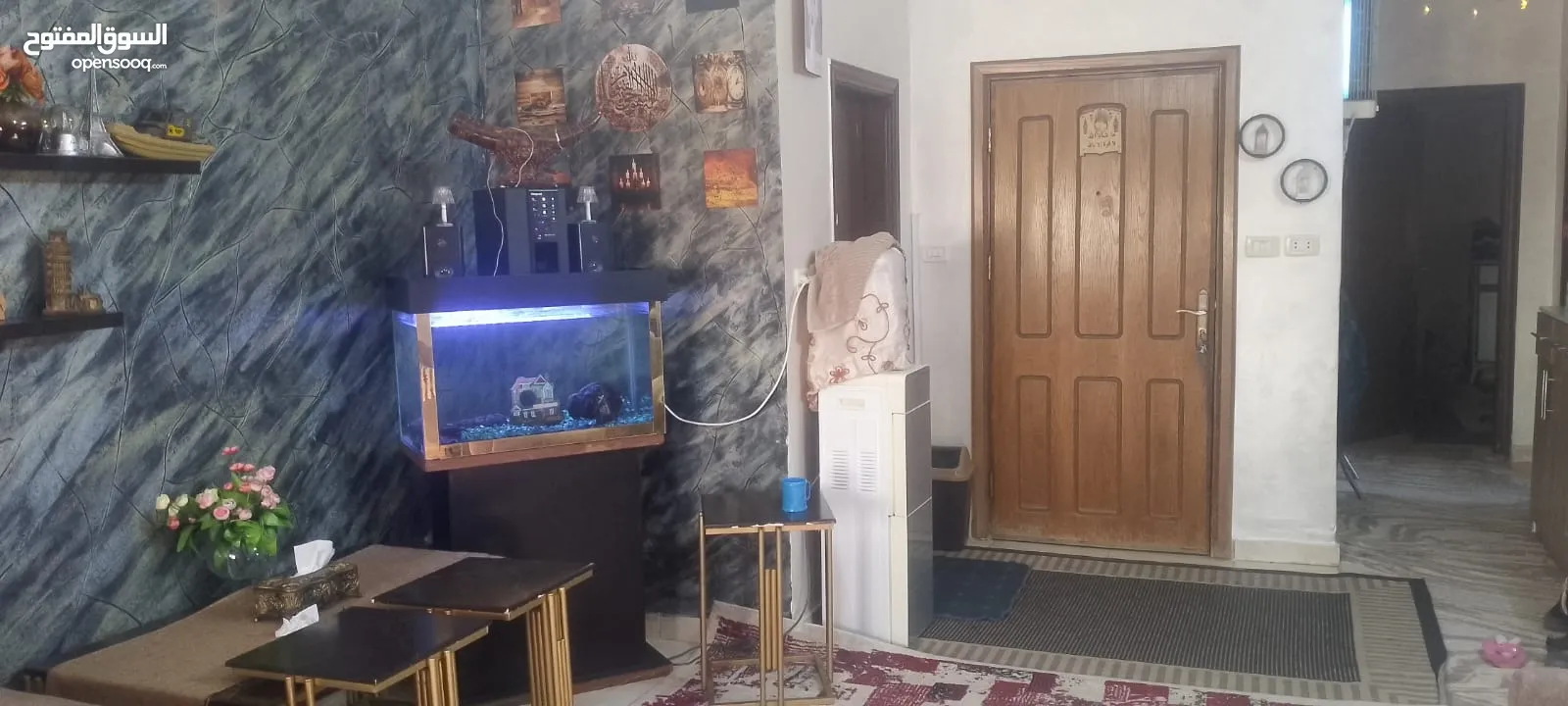 شقة للبيع الزرقاء جبل طارق شارع الشلال حرق سعر بداعي السفر