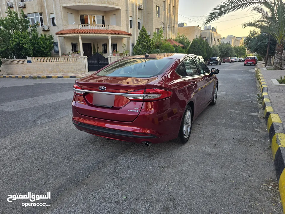 فورد فيوجن موديل 2018 فحص كامل بحالة الوكالة