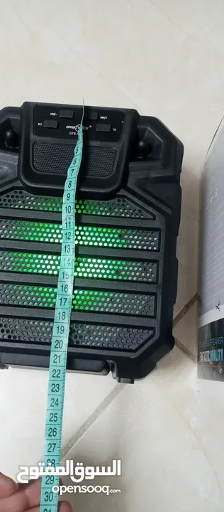 سماعات 6.5 انش شحن سماعة سبيكر بلوتوث و اضائه وراديو صوت قوي سماعه حفلات منزليه SPEAKER مكبر صوت