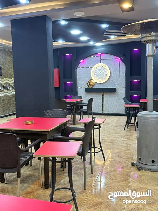 مقهى شعبي  للبيع مع جميع معداتو