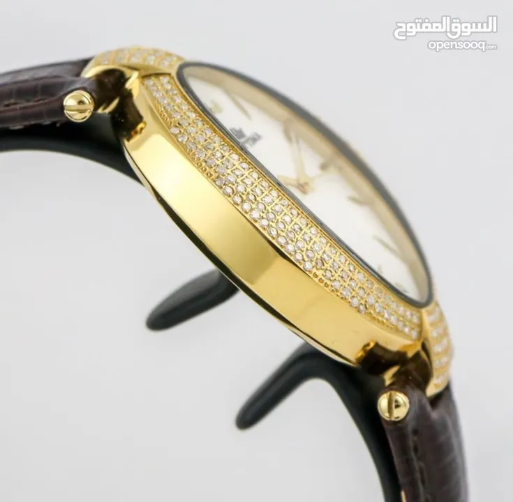 Optima 1.3 ct diamond quartz watch Swiss made
