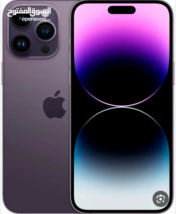 ‏تلفون ماكسiPhone 14 Pro  مع كل أغراضه الجهاز بحالة الجديد