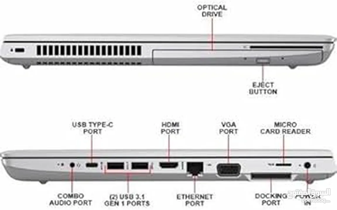 HP ProBook 650 G4 Laptop, 15.6in FHD , Intel Core i7-8350U 1.7GHz, 16GB DDR4 RAM, 512GB SSD Windows