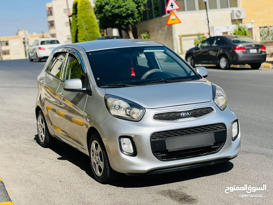 كيا بيكانتو 2016 جير اتوماتك محرك 1250cc بحاله الوكاله