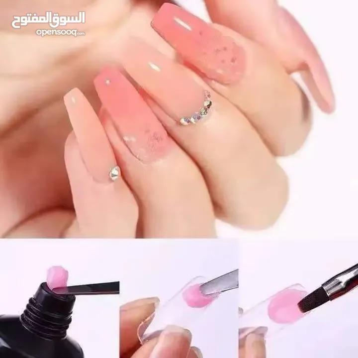 عرض الموسم وصل  بكج بولي جل كامل من ماركة ريسيال  الحل المثالي للي بتحب تعتني بأظافرها من بيتها