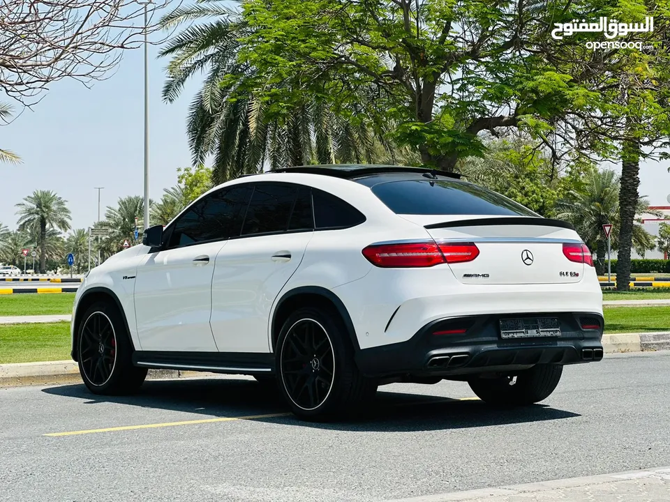 MERCEDES GLE63 S COUPE FULL OPTION GCC SPACE MODEL 2016
