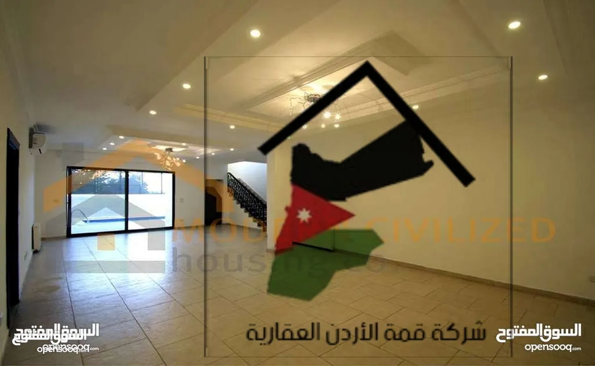 دابوق فيلا 680م في افخم واغلى موقع على اشاره النسر مقابل قصر زياد المناصير