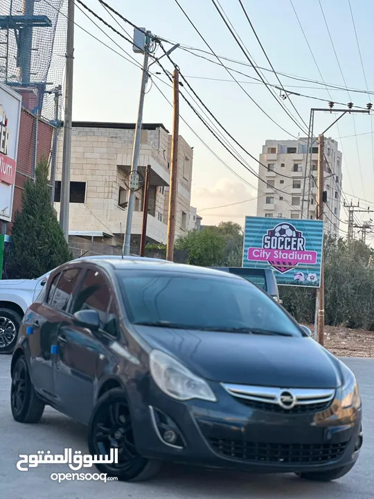 اوبل كورسا خاليه من الحوادث للبيع نص بنص او كاش