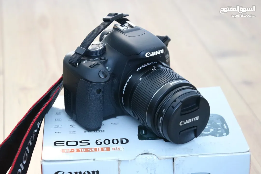 Camera Canon 600D : كاميرات - تصوير كاميرات تصوير كانون : أم القوين أخرى  (205947390)