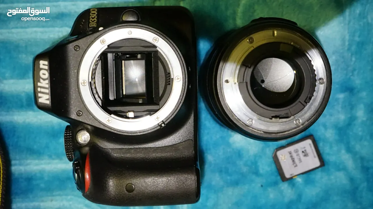 nikon D3300 with 18-55mm + 35mm