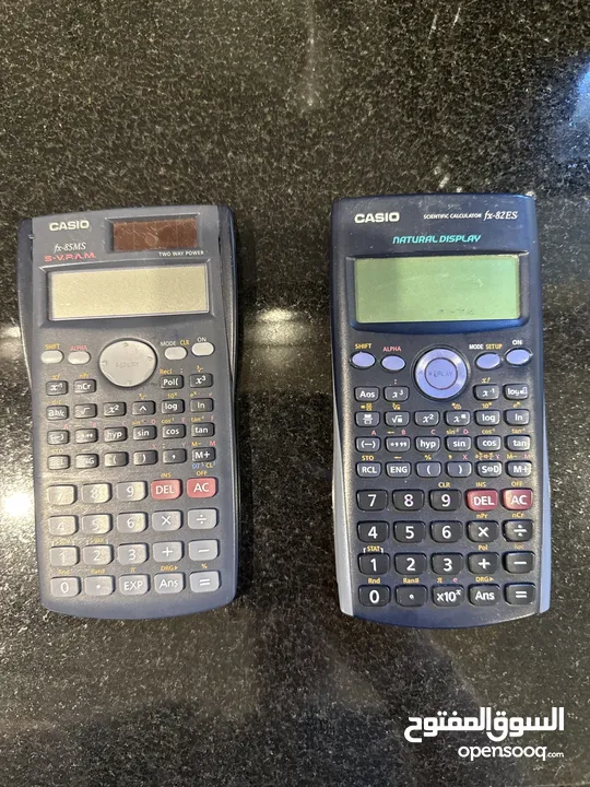 2 Scientific Casio Calculators for sale