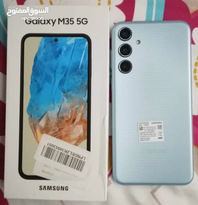 samsung m35 used 3 days