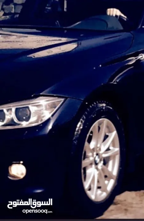 طقم جنطات مستعمل عدد 4 BMW اصلي / شركة