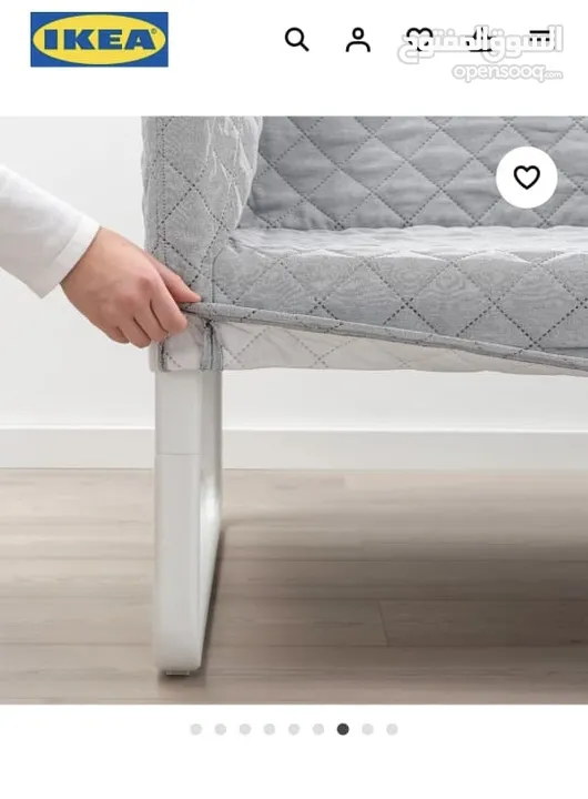 صوفا مقعدين ايكيا (Ikea 2 Seater Sofa) مستعملة للبيع