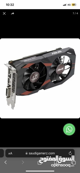 ASUS Cerberus GeForce GTX 1050 Ti OC Edition 4GB GDDR5 (Got the original box)