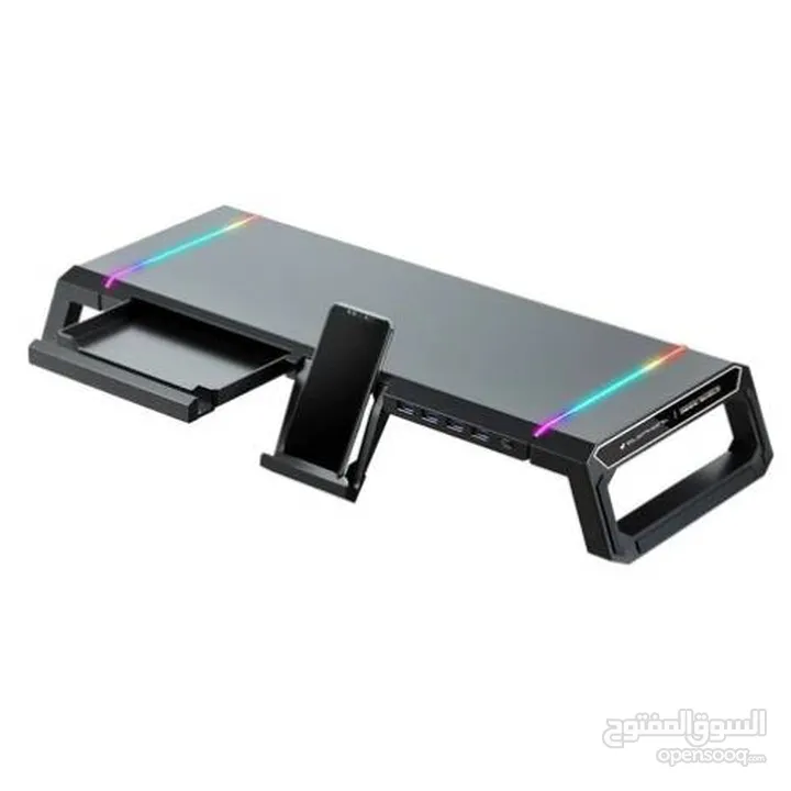 رف/حاملة لابتوب/شاشة RGB Laptop Desk Shelf