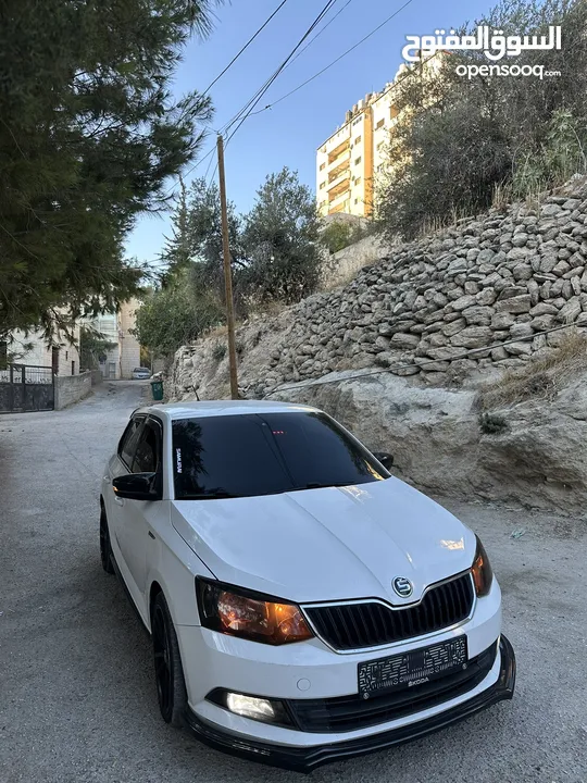 للبيع او البدل بالسعر الطبيعي سكودا فابيا جديده بالصلاة على النبي.