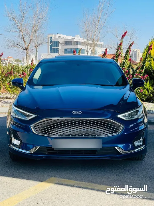 فورد فيوجن بحالة الوكاله لون مميز وجميل محدثه 2019 ثلاث جيد الصلاه عالنبي
