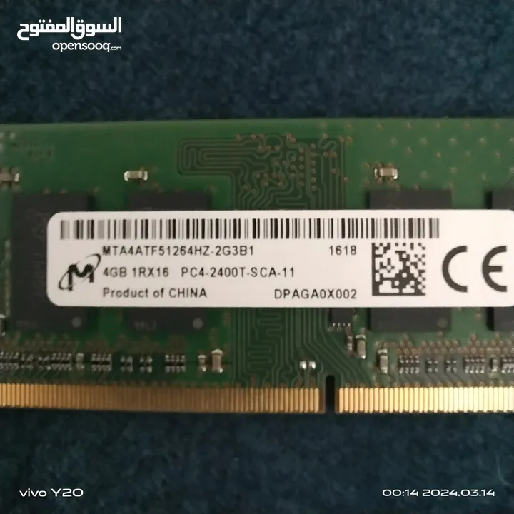 RAM  2x4 GB for laptop  DDR3