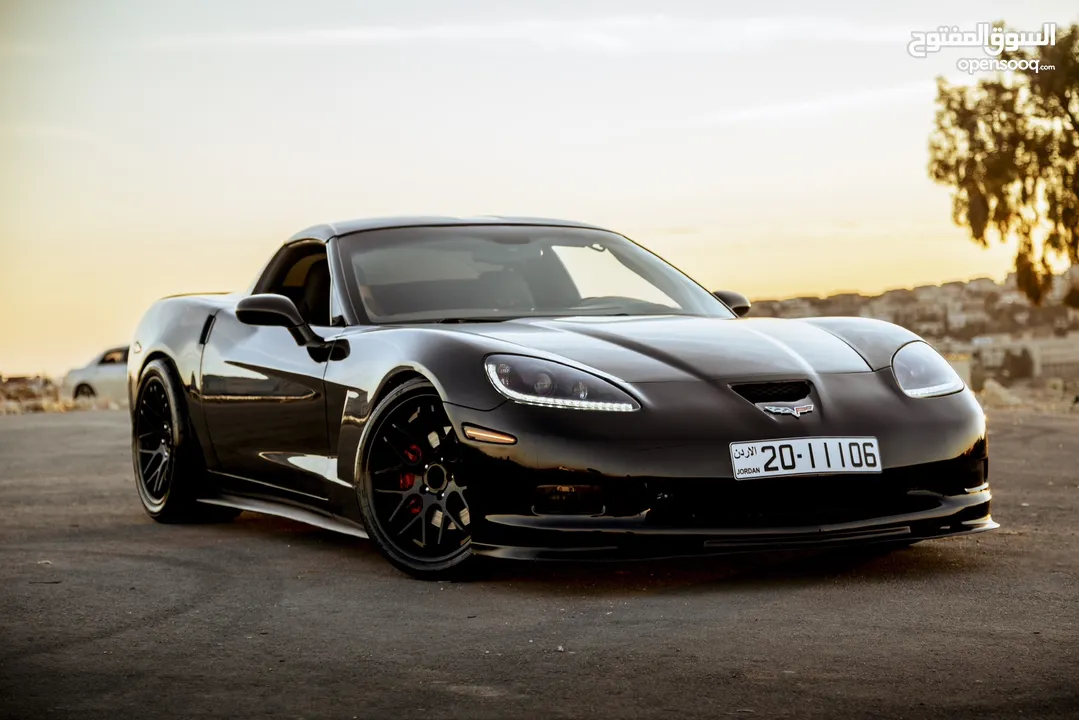 Corvette C6 2008 Ls3 Targa Top 500HP بحالة الوكالة