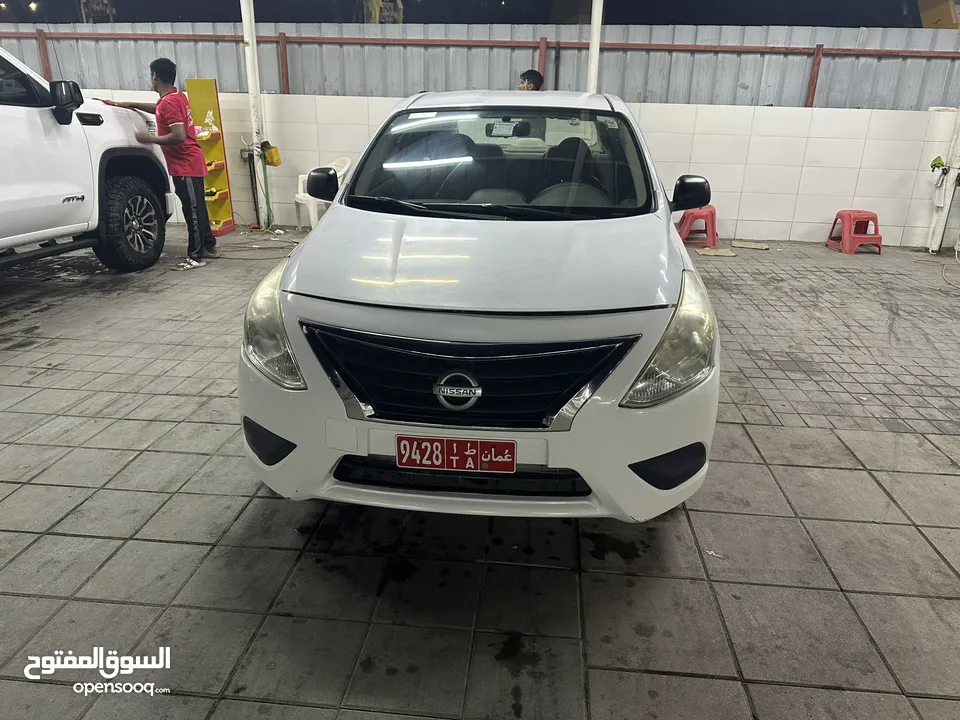 تأجير نيسان فيرسا شهري 6ريال  Rent a car for 6 rials monthly