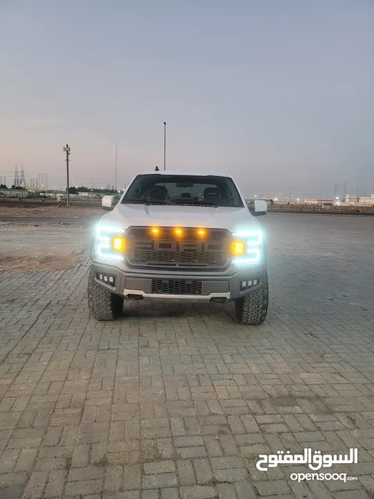 فورد F150 بحالة ممتازة كاملة المواصفات 8 سيلندر موديل 2020 كت رابتر