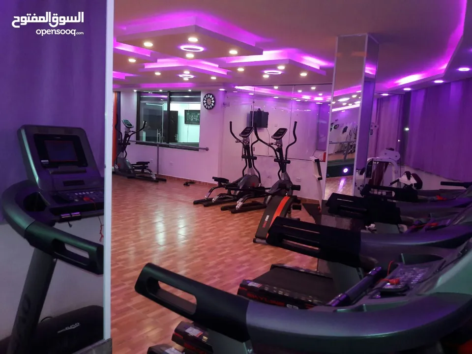 نادي رياضي GYM مميز للبيع كااش او اقساط 23000 ( شامل الرخصه )