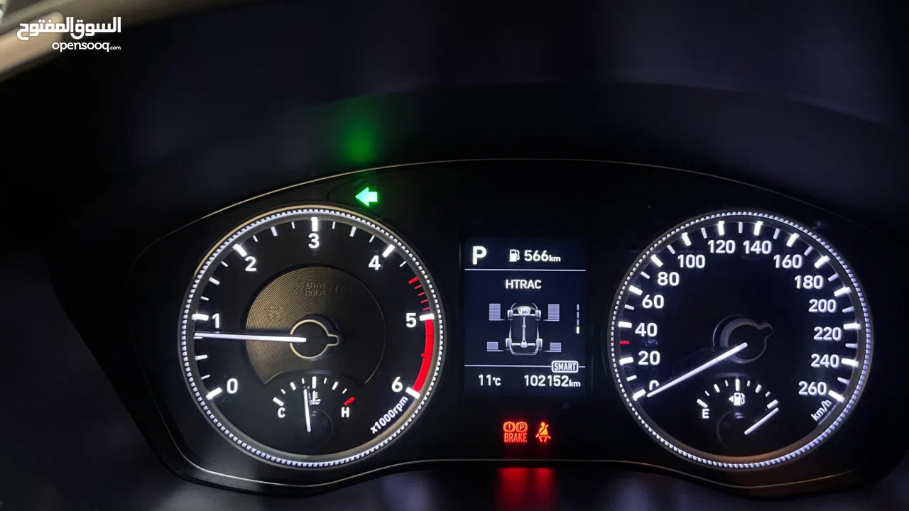 هونداي سنتافي موديل 2019 ترخيص 2018 دفع رباعي 4*4 اضافات مميزة جداً بدون فتحة