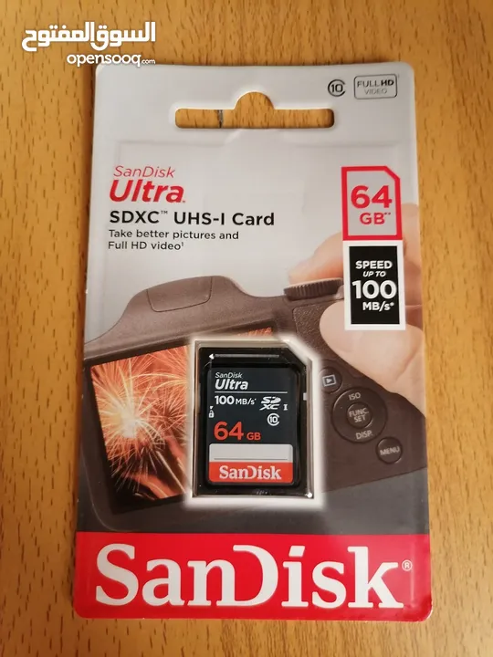 ميموري SanDisk بسرعات احترافية
