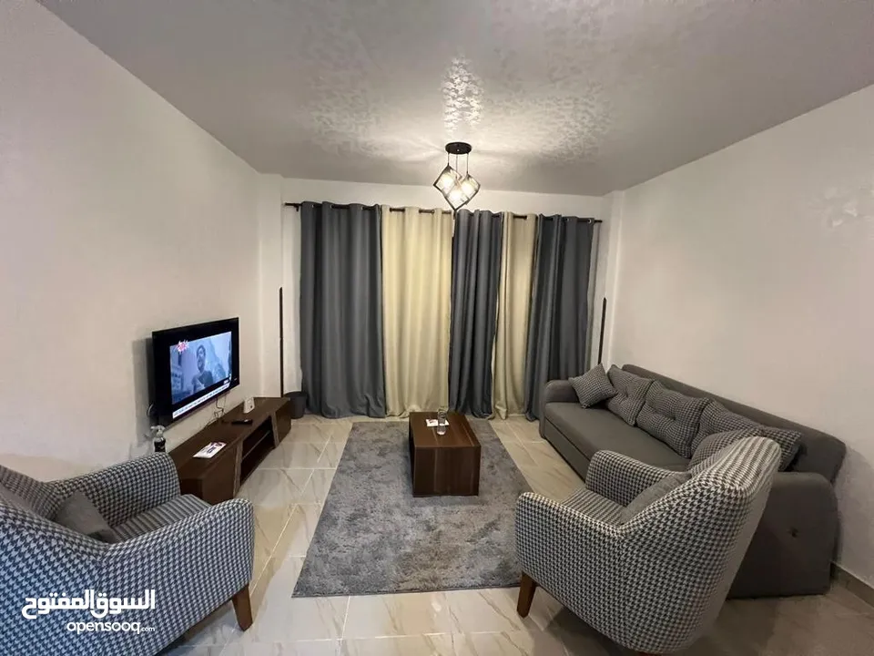 شقة مفروشة للإيجار في مدينتي B8– فرش شيك وجاهزة على السكن مجموعة 86! Furnished Apartment for Rent