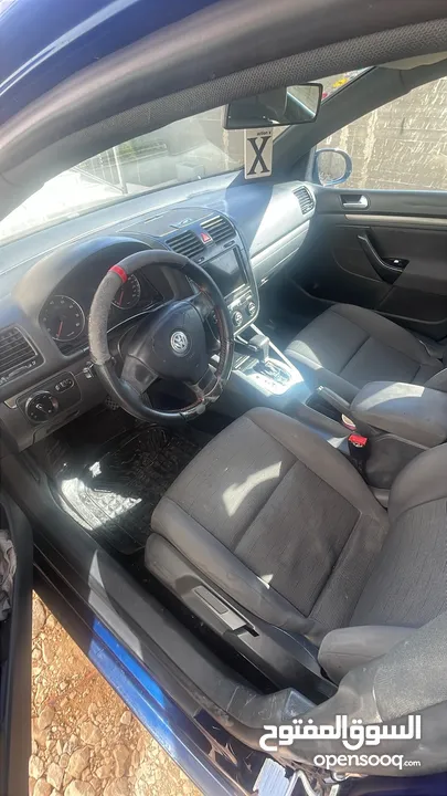 جولف Mk5موديل مديل 2006 سياره ماشاء الله مطور جديد مستورد داخل رخصه دهان جديد ترخيص لآخر شهر 3