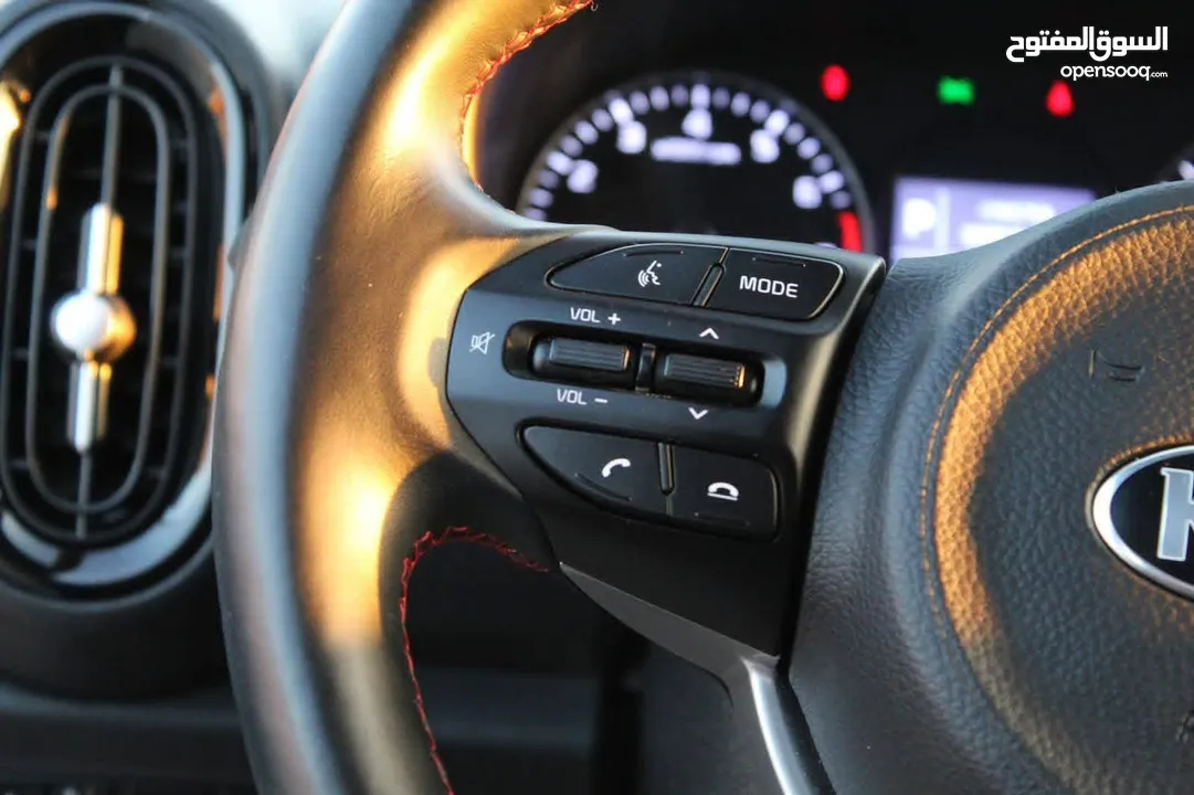 كيا بيكانتو GT-line 2020 للبيع ترخيص وتامين فل اللون ابيض نظيفة وحبة نادرة